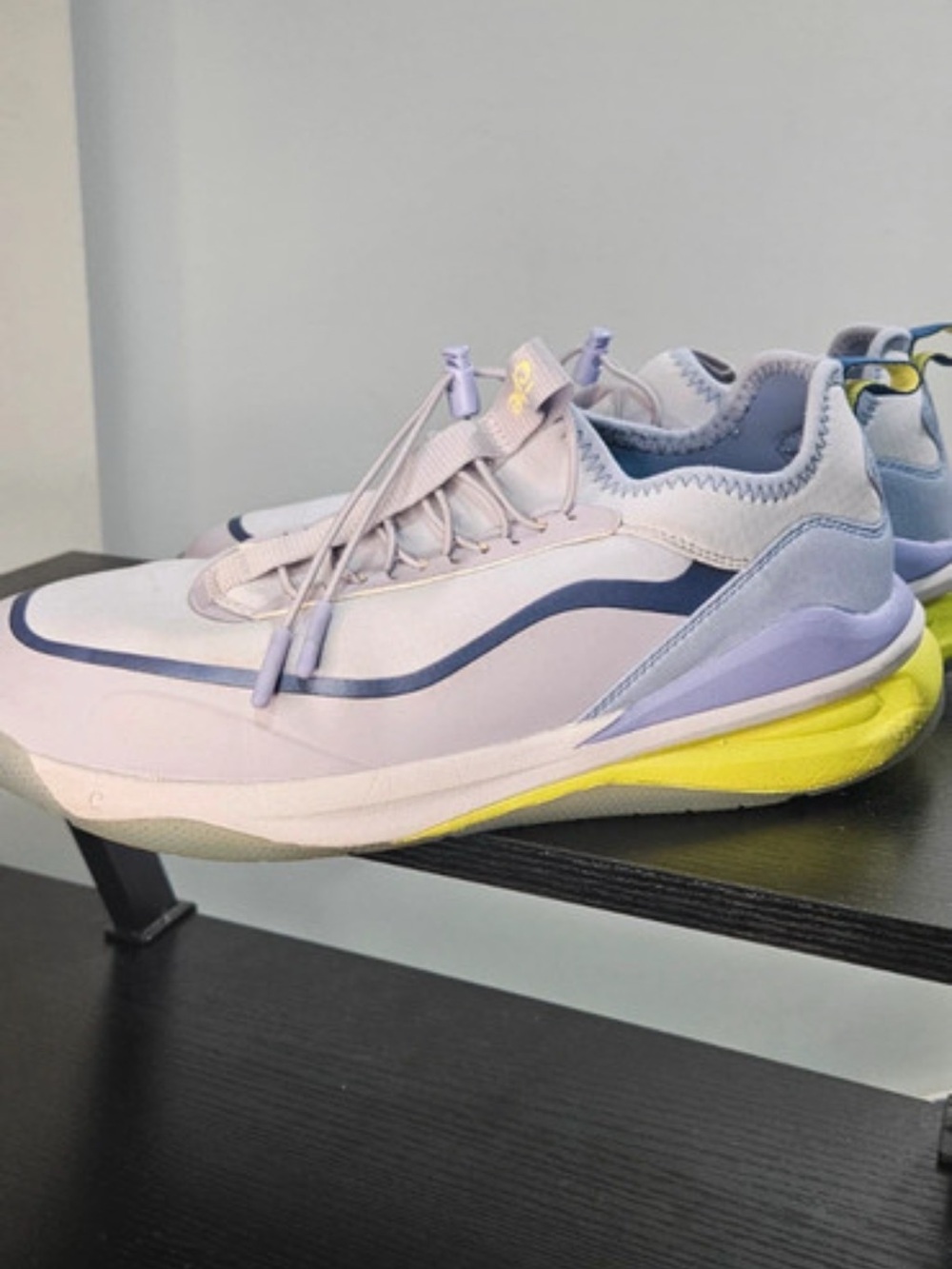 Clove Light Lavender Sneakers with Yellow Accent - Picture 3 of 7
